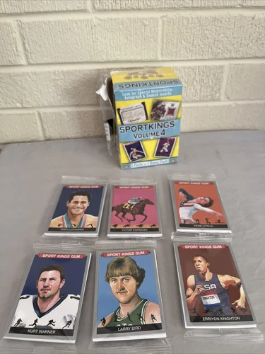 Sportkings 2021 Volume 4 Trading Card BLASTER Box 6 Packs (NO Bonus Pack)