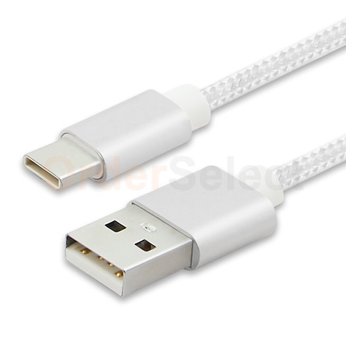 USB Type-C 6FT Braided Cable Cord for Nokia 2 V Tella/8 V 5G UW/C2 Tava/C5 Endi - Picture 4 of 6