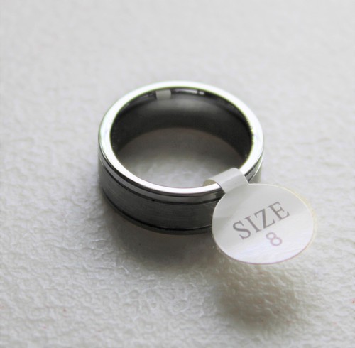 8MM Tungsten Carbide Silver Wholesale Rings Bands 9 Sizes Choose Sizes resell! - Picture 8 of 14