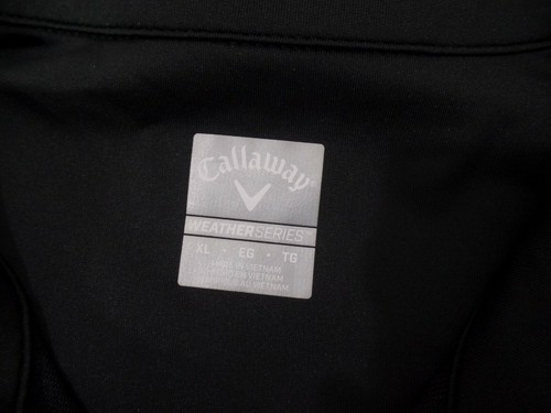 NEW Callaway Weather Series Mens 1/4 Zip Golf Pullover Shirt LS CHRYLER CAPITAL - Picture 9 of 9