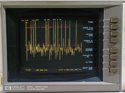 8753C 300kHz-3GHz NETWORK ANALYZER ネットワークアナライザ 動作未確認 ジャック出品 8753C Network Agilent sale online Instruments 8753C 300kHz-3GHz NETWORK ANALYZER ネットワークアナライザ 動作未確認 ジャック出品 8753C Network Agilent sale online Instruments