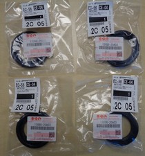 Genuine Suzuki RG500 Airbox Rubber Ring Joints 13886-20A03 Full Set of 4 Rubbers
