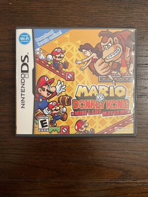   CASE & MANUAL ONLY Nintendo DS Mario VS Donkey Kong Mini-Land Mayhem!