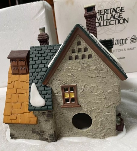 Dept 56 Dickens' Village Giggleswick Mutton & Ham 58220 w/Box Excellent - Picture 3 of 8