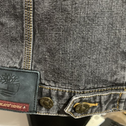 Timberland Jean Denim Jacket Youth Size 6 - Picture 10 of 11