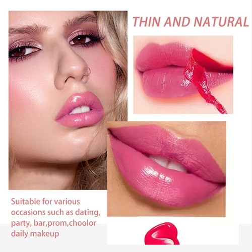 10g Tear Off Lip Stain Lip Glaze Finish Base Color Tinted Hot Peel-off Sale - Picture 9 of 16