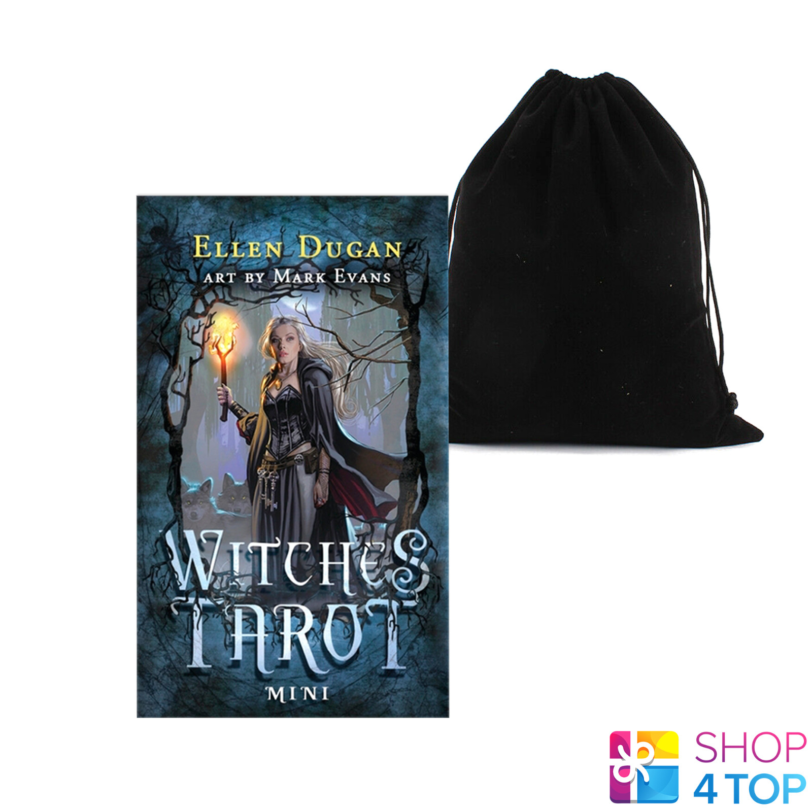 Thumbnail - The Witches Tarot Mini Karten Deck Llewellyn Ellen Dugan Esoterisch &