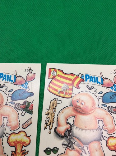 1987 secchio della spazzatura bambini a pois Lionel (257b) e Carmen tagliata (257a) come nuovo - Foto 3 di 9