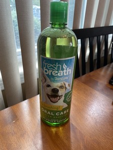 tropiclean fresh breath water additive 33.8 ounce