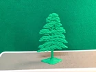 VINTAGE 1950'S MARX PLAY SETS A TREE HARD PLASTIC