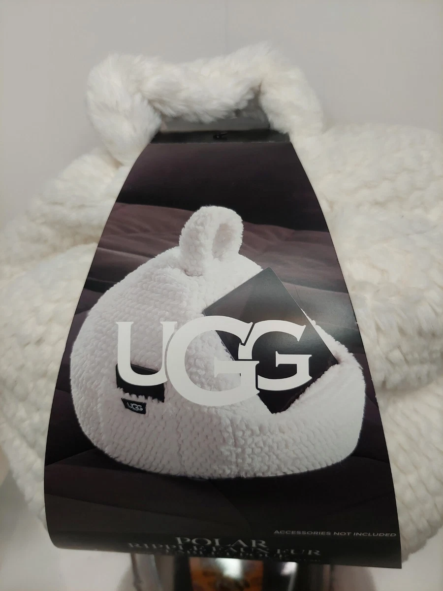ugg sheepskin pouf