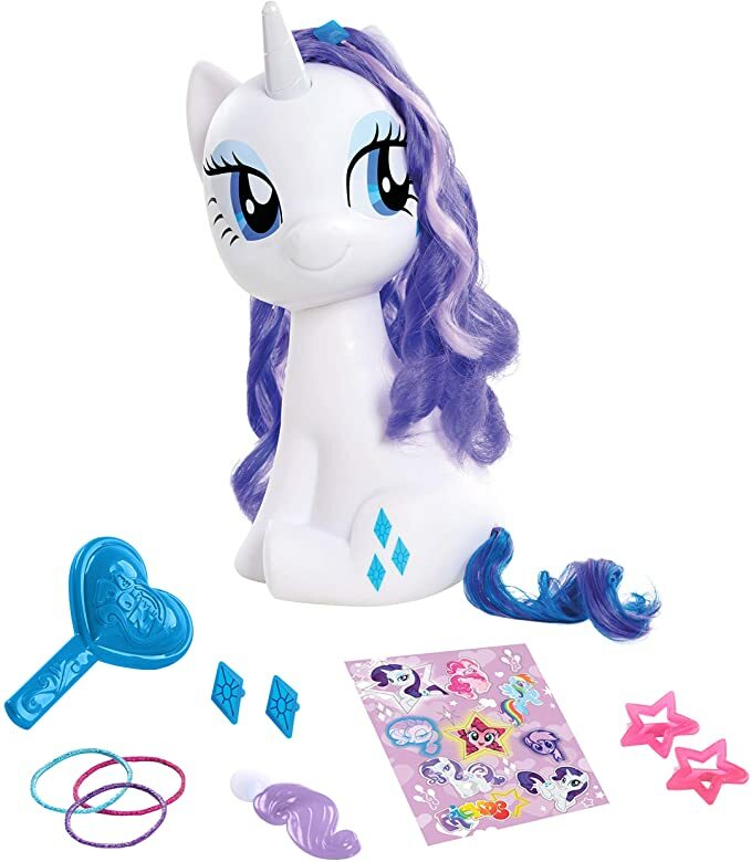 My Little Pony Rarity Styling Pony, Styling Heads, Ages 3+ | eBay