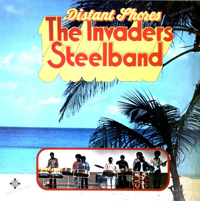 The Invaders Steelband - Distant Shores LP (VG+/VG+) '