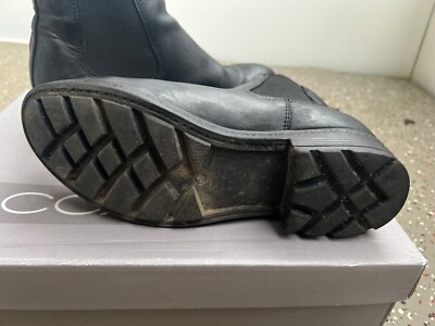 Lederstiefeletten*Damen*COX*Leder schwarz*sehr guter Zustand*