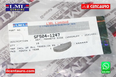 SF504-1247 ORIGINAL LML STAR 125 151 4T Automatik Schwungradschlüssel