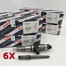 6x Genuine Bosch Oem Diesel Fuel Injectors For Dodge Ram 2500 3500 Cummins 5.9l