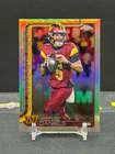 2025 Topps Chrome Football NFL Jayden Daniels Refractor Washington Commanders