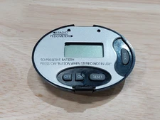 Emson Small Portable FM Radio 3.5mm Jack 2001 W/ Belt Clip