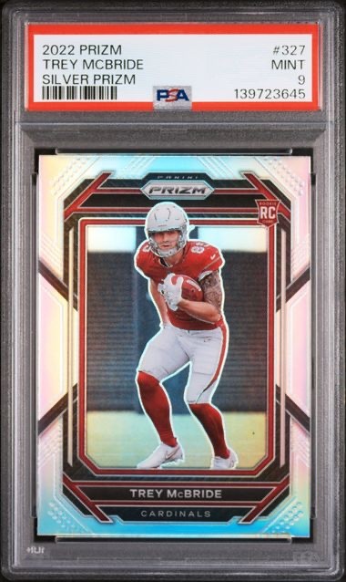 Trey McBride 2022 Panini Prizm Rookies Silver