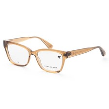 Longchamp Women's 53 mm Transparent Green Brown Opticals LO2738-200