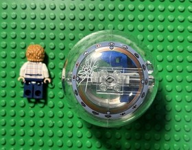 Lego JURASSIC WORLD TRANS CLEAR GYROSPHERE ONLY SETS 75916 & 75919