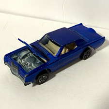 1968 Hot Wheels Redline Blue Continental Mark...