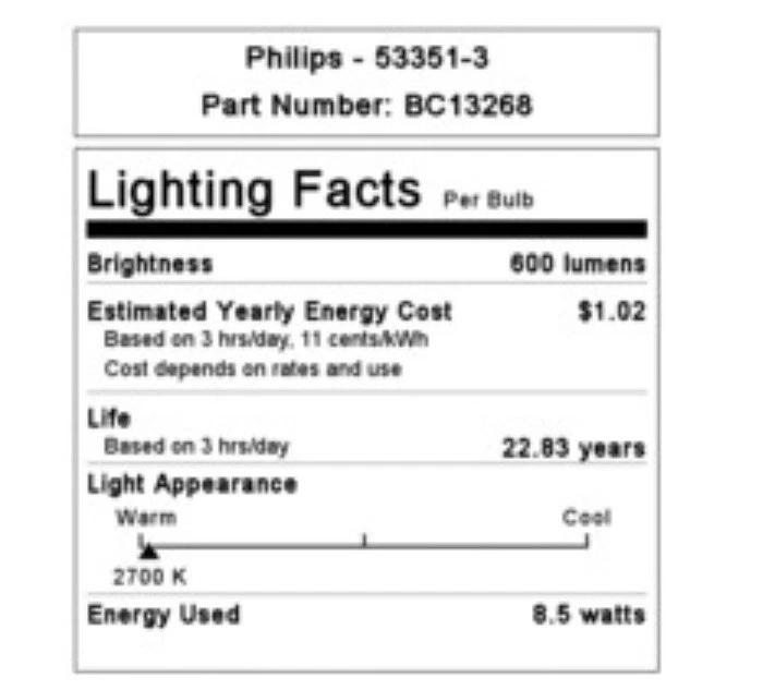 Philips 533513 8.5MR16/LED/827/F25/DIM 12V 10/1FB MR16 Flood LED (10-PACK) - Image 2 of 2