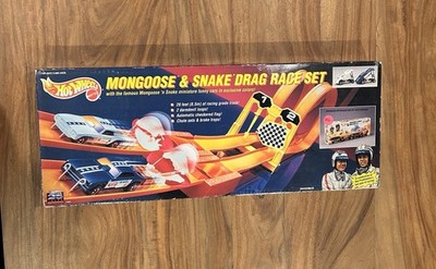 Hot Wheels Mongoose & Snake Drag Race Set Factory Sealed Limited Edition