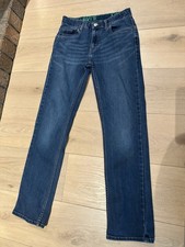 Levi's 511 Boys Straight Blue Denim Jeans 16 REG Adjustable Waist W28 L30