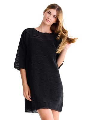 Lisca Kleid Calvi Gr. S-XL, Ivory und Schwarz