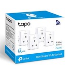 Tapo P100 (4-Pack) Smart Plug, Wi-Fi Plug, App Remote Control, Alexa Plug, Voice