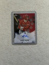 2024 Mickey Moniak Topps Baseball Stars Autographs Platinum 1/1