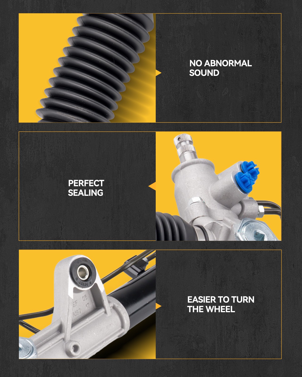 Power Steering Rack & Pinion Assembly For 00-2001 Nissan Maxima INFINITI I30