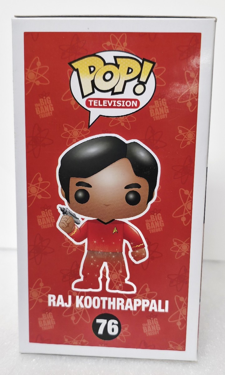 Funko pop! Vinyl Raj Koothrappali as Aquaman #832 The Big Bang Theory SDCC 2019