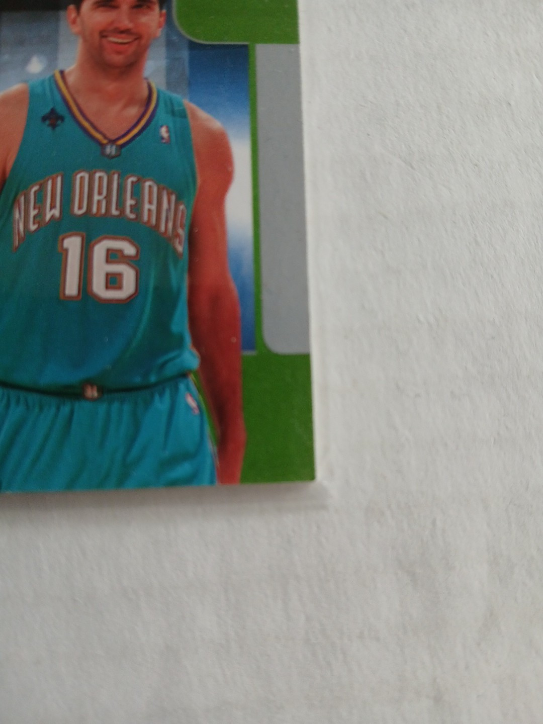Game Used Memorabilia Jersey Card Peja Stojakovic 2008-09 #GN-PS Upper Deck MVP view 4