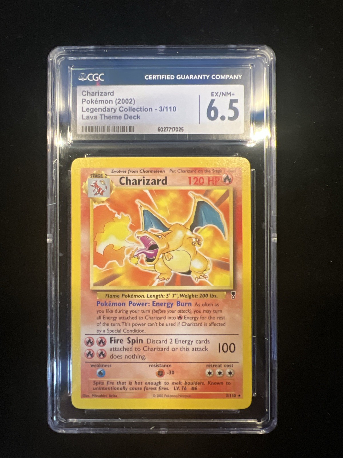 リザードン 3/110 レア LEGENDARY COLLECTION Charizard - (WotC Legendary Collection) 3/110 Deck Exclusives