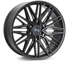 Vossen Hf6-5 22x10 6x139.7 Et-18 Super Deep Face 106.1 Matte Gunmetal Wheel