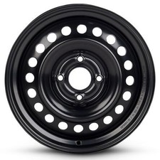 New Wheel For 2007-2012 Nissan Versa 5559 Car 16in Steel Black Rim 4lug