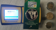 *Silbermedaille(ca.20g.999) mit Uruguay KMS *Fu&szlig;ball WM 2010*Blister *(Alb.3)
