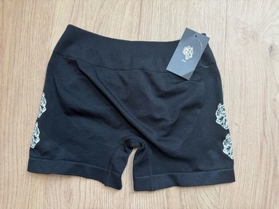 Darc Sport Our Loyalty Seamless Katya Shorts Womens Small Black Wolf NWT