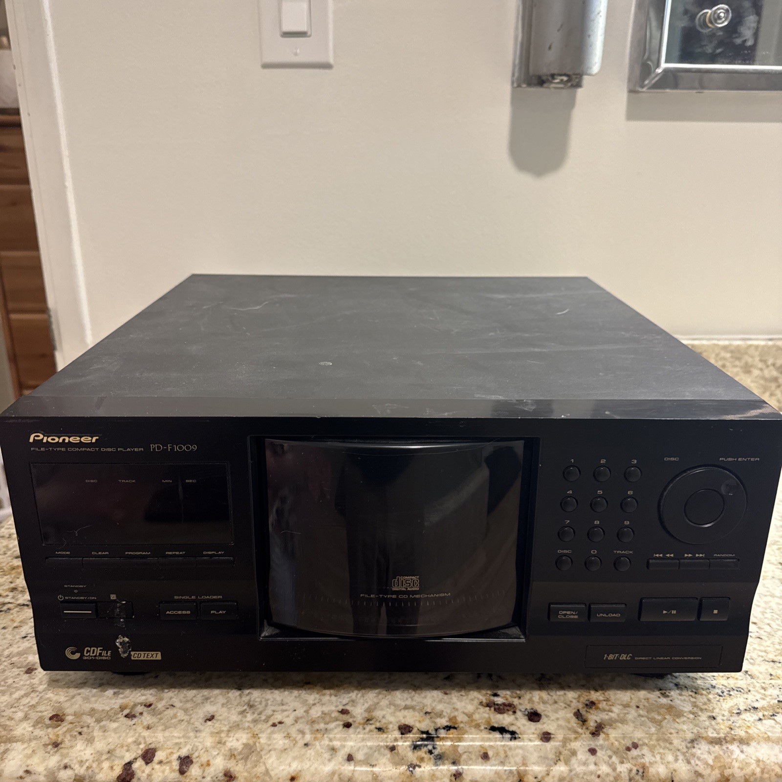 Disc Changer File No Remote Tested