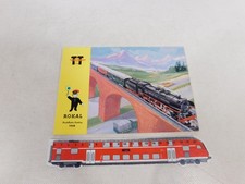 Rokal Spur TT Modellbahn-Katalog von 1958 Gleise Güterwagen etc #EJ60-0,5