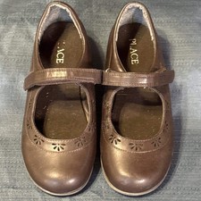 The Children s Place Brown Flower-Cutout Mary Jane Shoes Girls 2