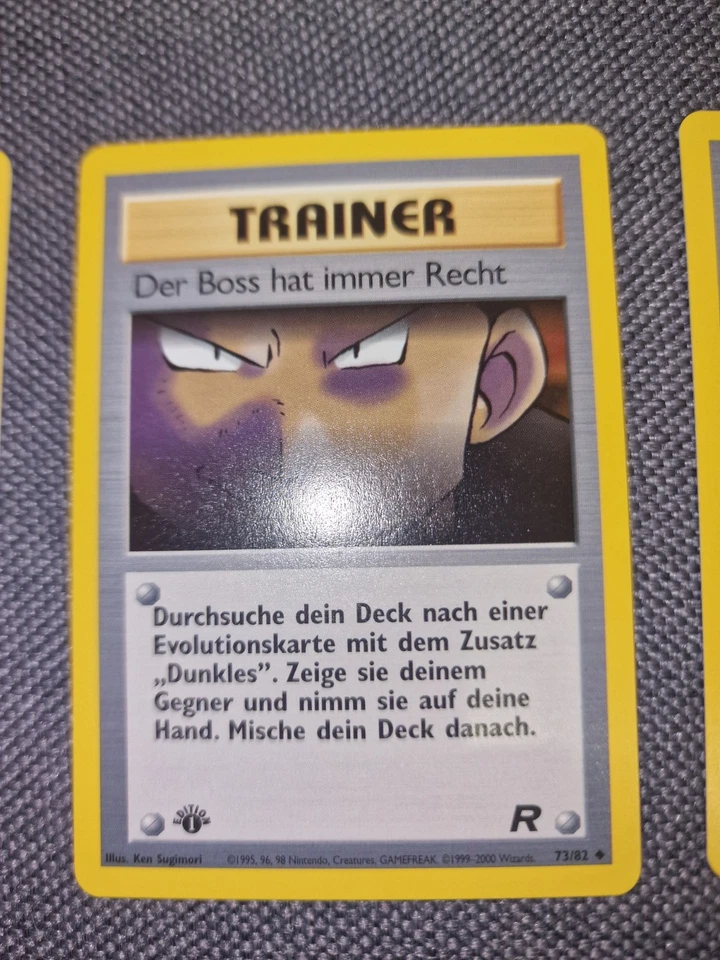 Pokemon Team Rocket 1st Edition Karten, Near Mint, 71/82, 72/82, 73/82, 76/82 NM - Bild 4 von 4