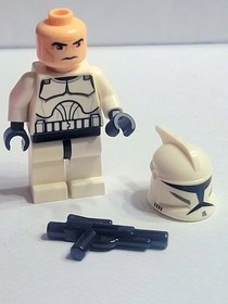 Lego Star Wars Clone Trooper Phase 1 Minifigure 8014 10195 7675 7679