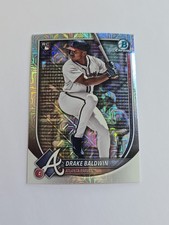 2025 Bowman Chrome - Drake Baldwin #75 Mega Box Mojo Refractor (RC)