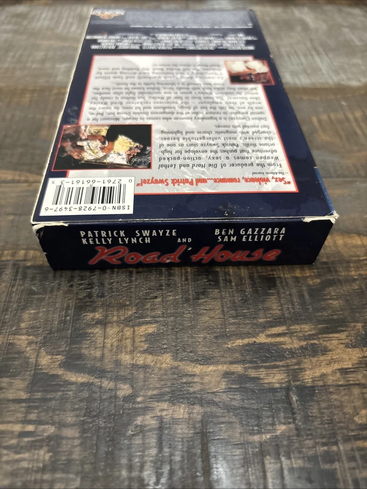 Road House (VHS, 1997, Movie Time) - Image 3 of 4