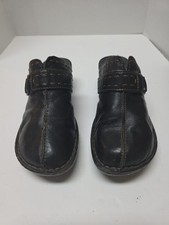 BOC Born Concept BC3631 Women Black Mule Heel Shoe Size 8M Pre Owned