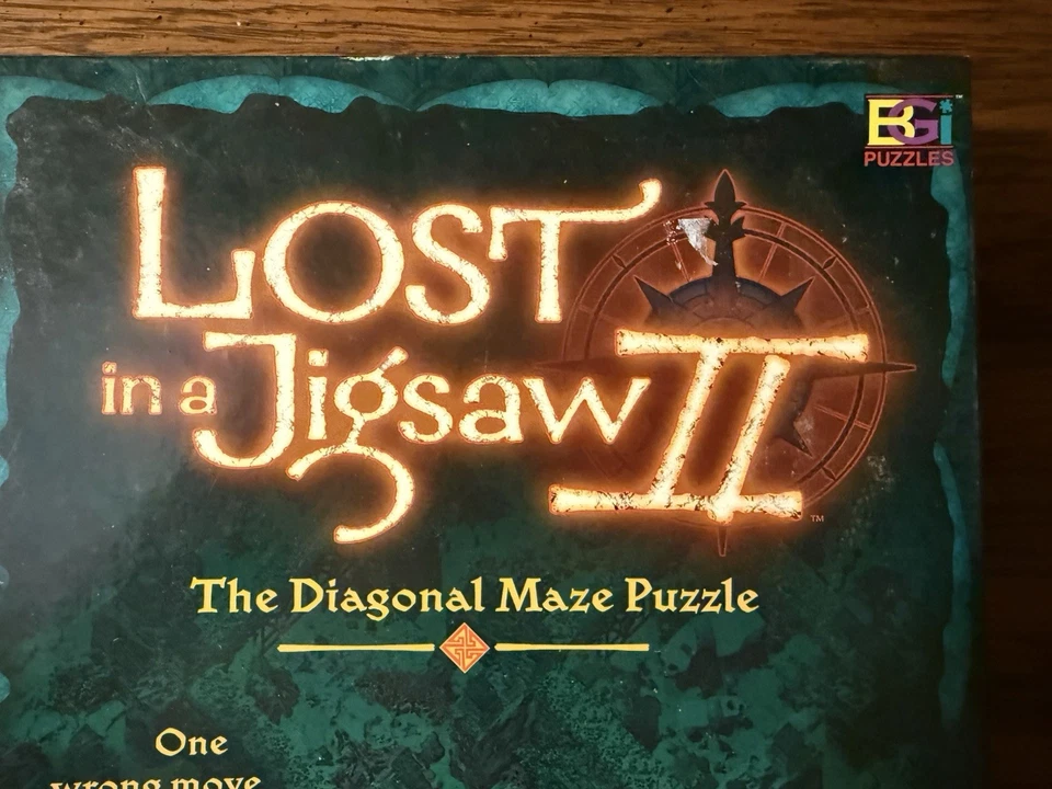 Lost in a Jigsaw II "Survival of the Fittest" The Diagonal Maze Puzzle New - Image 2 of 4