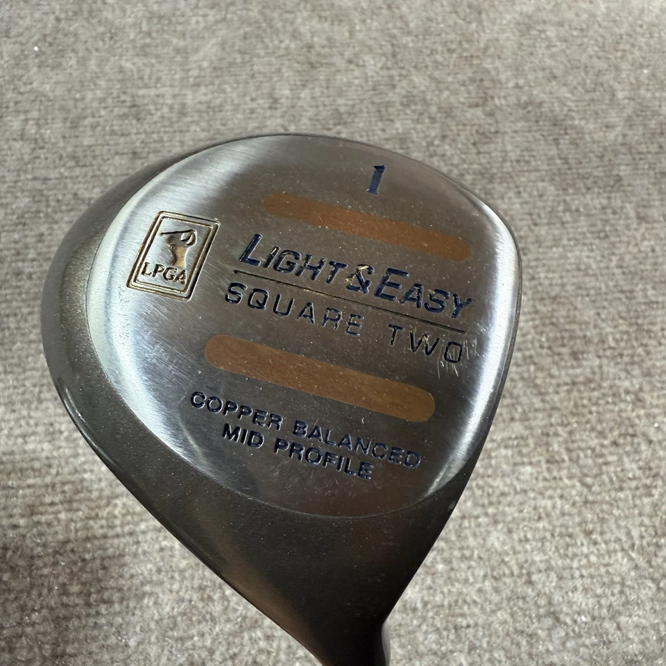 Controlador de golf LPGA cuadrado dos ligeros y fácil 1 3 5 madera grafito cobre equilibrado diestro Foto 2 de 4